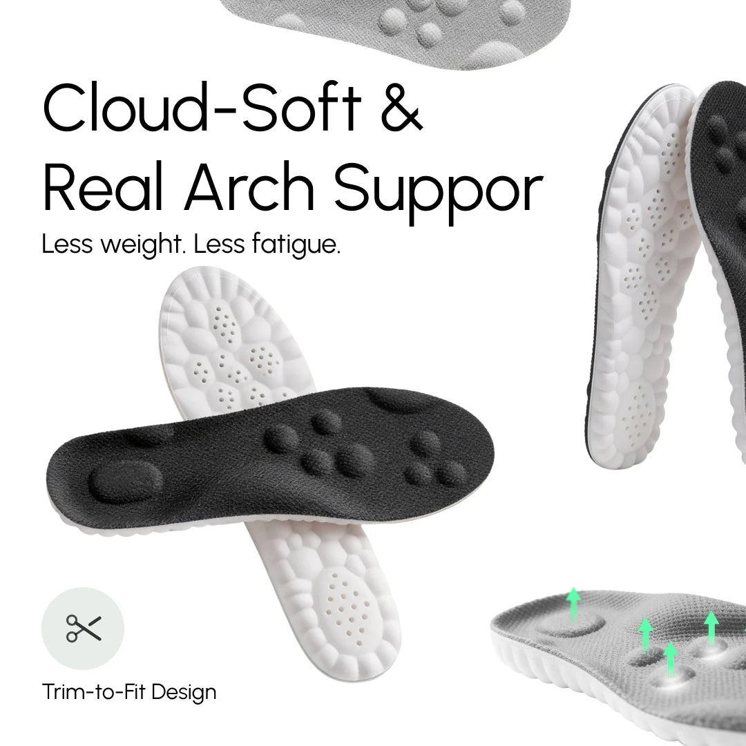 Premium Insoles : Orthopedic arch support (Unisex)