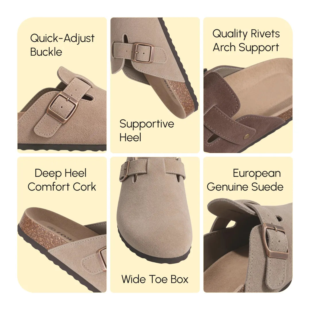 Koa | Ortho Relief Suede Clog