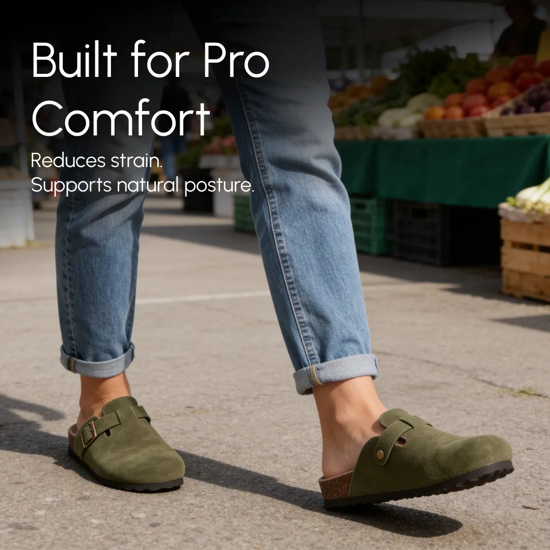 Koa | Ortho Relief Suede Clog