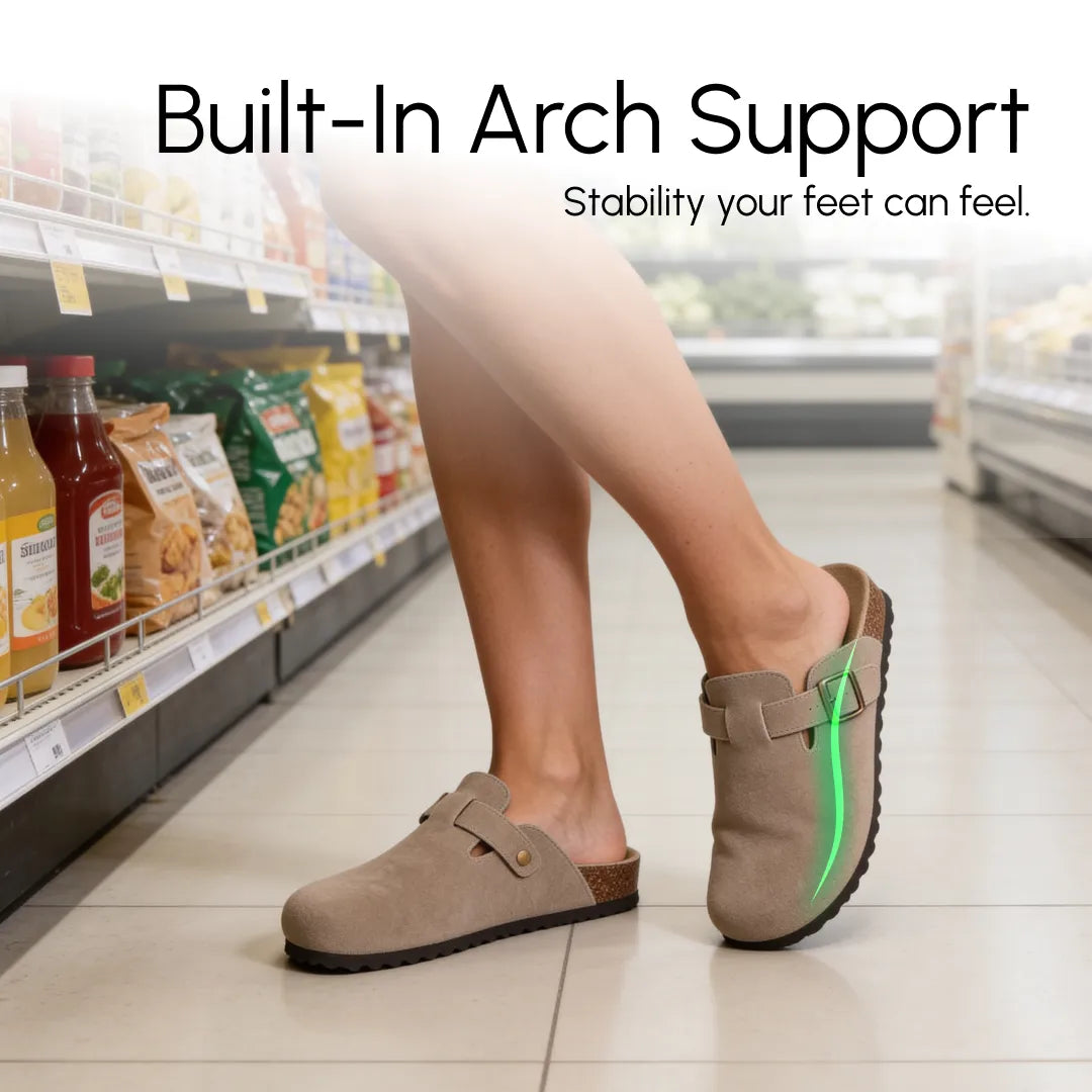 Koa | Ortho Relief Suede Clog