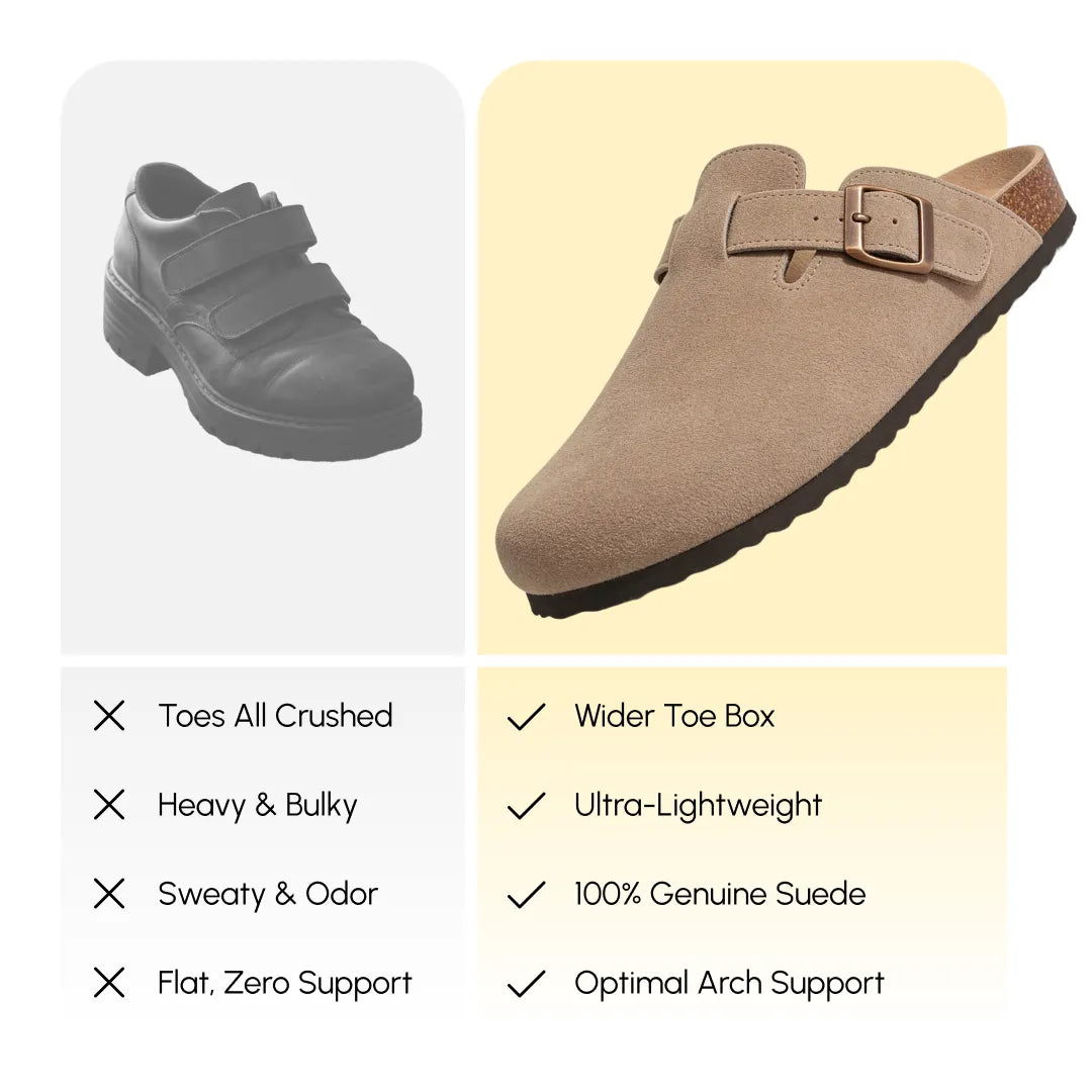 Koa | Ortho Relief Suede Clog