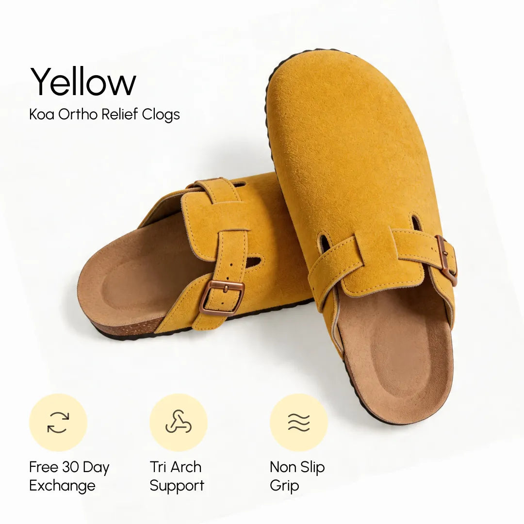 Koa | Ortho Relief Suede Clog